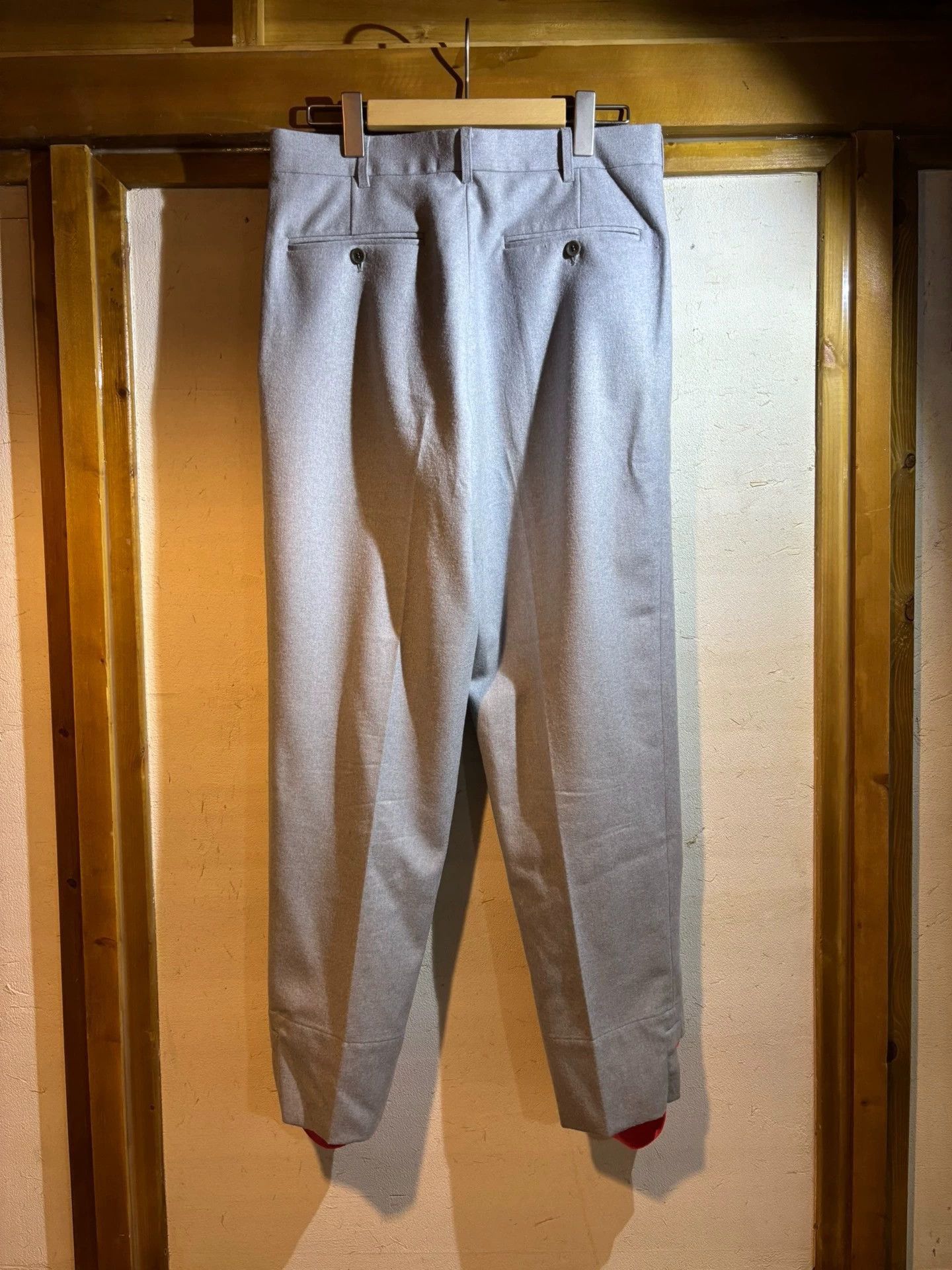 Renoma Gray Casual Pleated Pants Size 34 Size US 34 / EU 50 - 6 Thumbnail