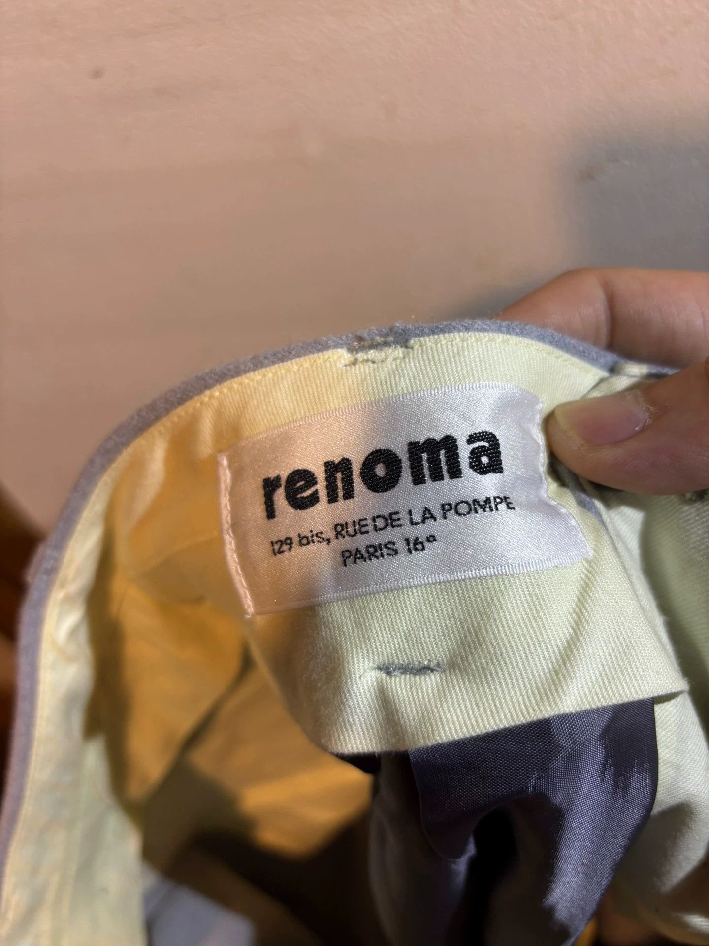 Renoma Gray Casual Pleated Pants Size 34 Size US 34 / EU 50 - 8 Thumbnail