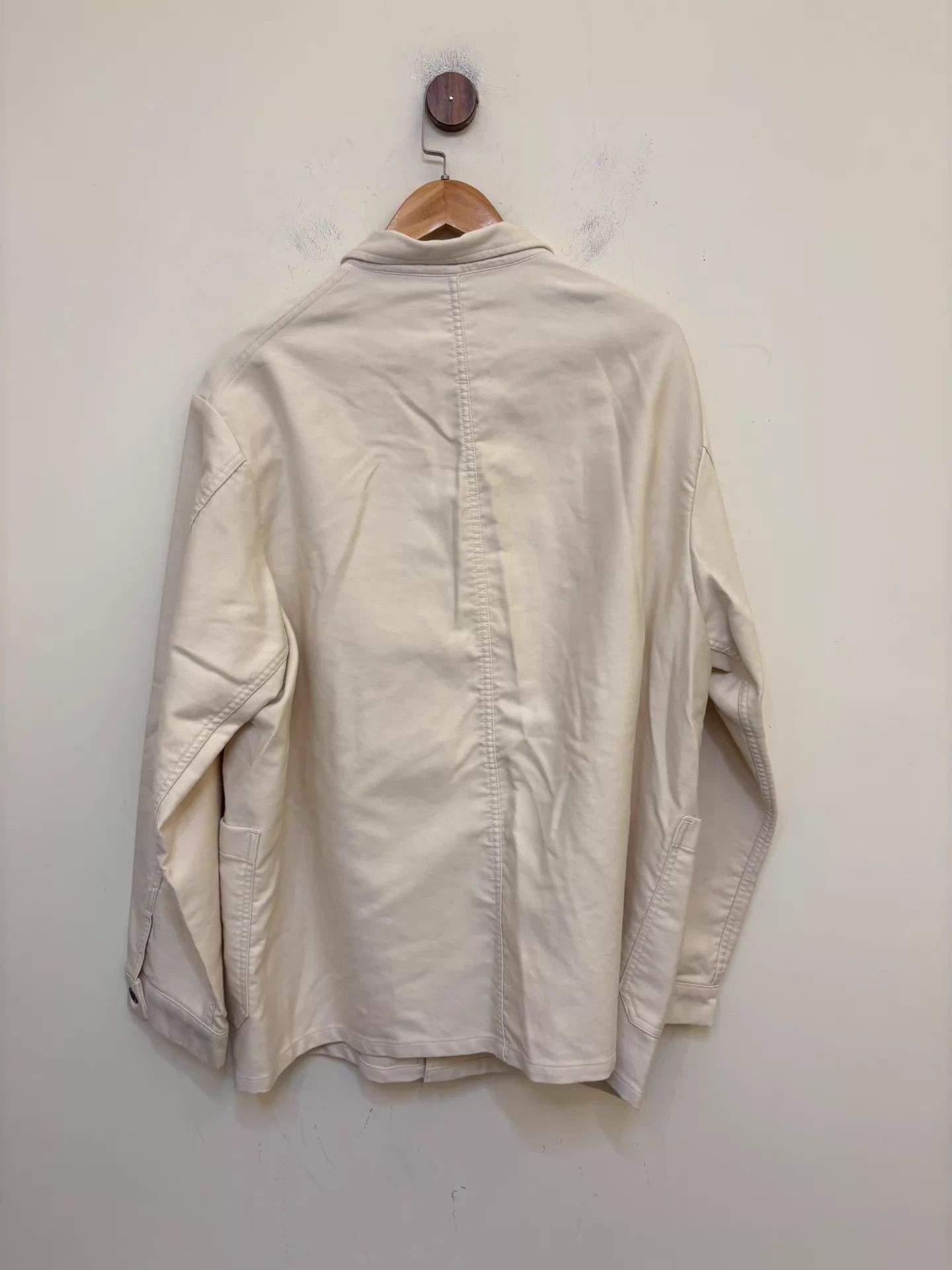 Nanamica Beige Button-Front Light Jacket Size US L / EU 52-54 / 3 - 6 Thumbnail