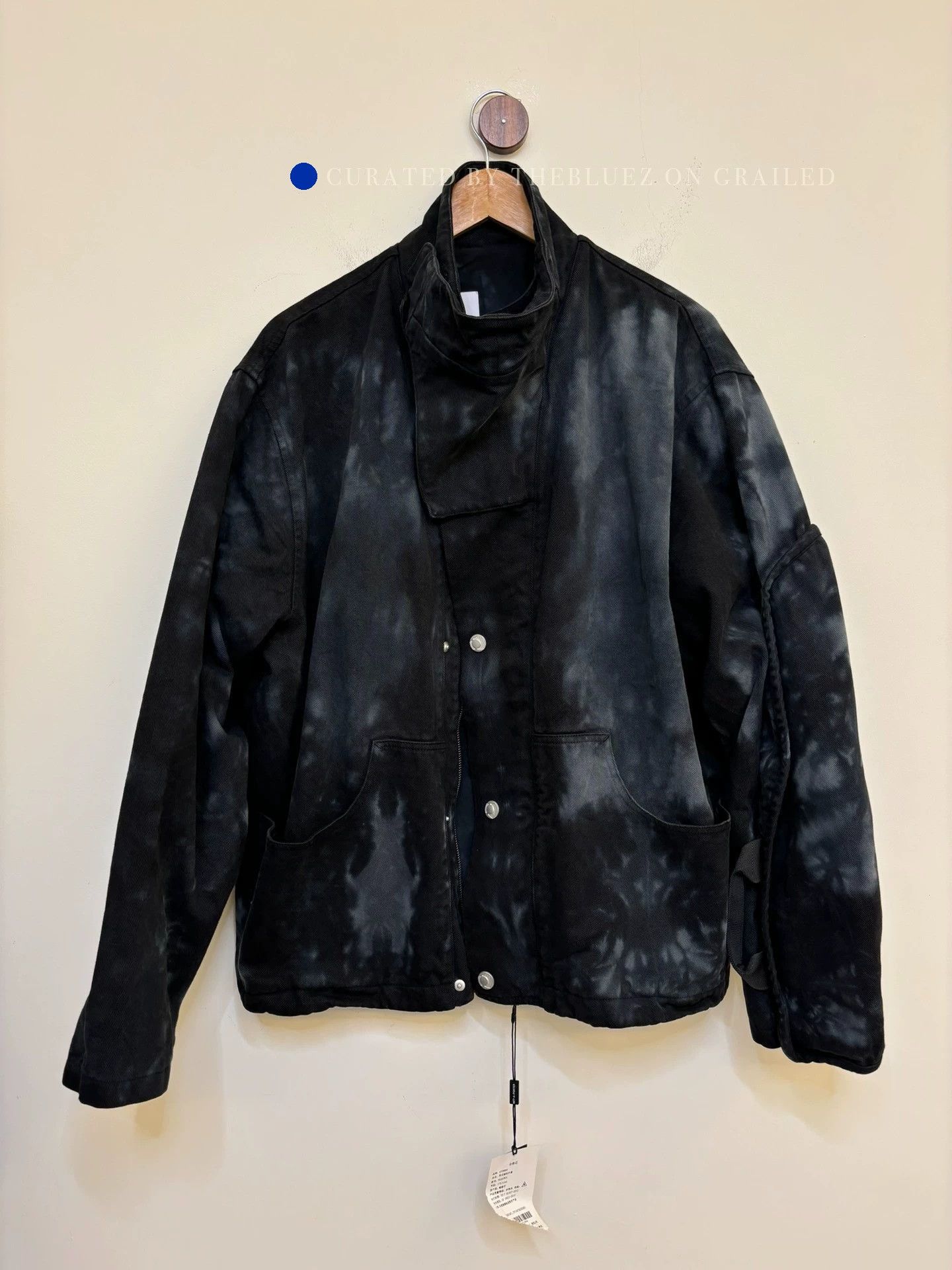 AFFXWRKS Black Long Sleeve Jacket with Sleeve Cover, Size L Size US L / EU 52-54 / 3 - 2 Thumbnail