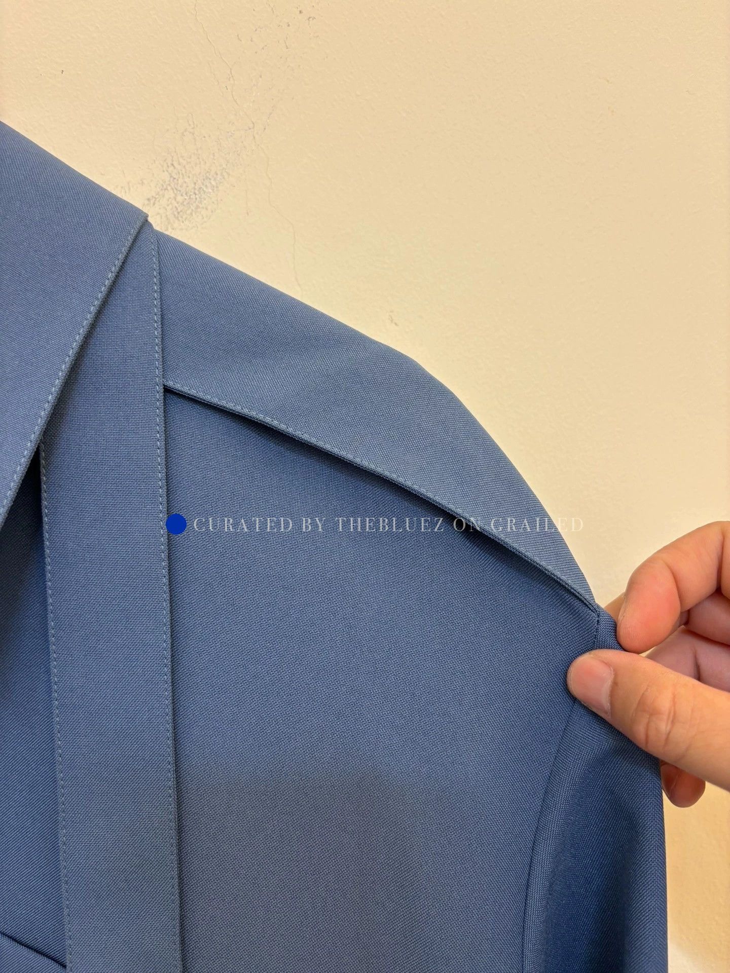 Namacheko Blue Long-Sleeve Shirt with Layered Design - Size M Size US M / EU 48-50 / 2 - 4 Thumbnail