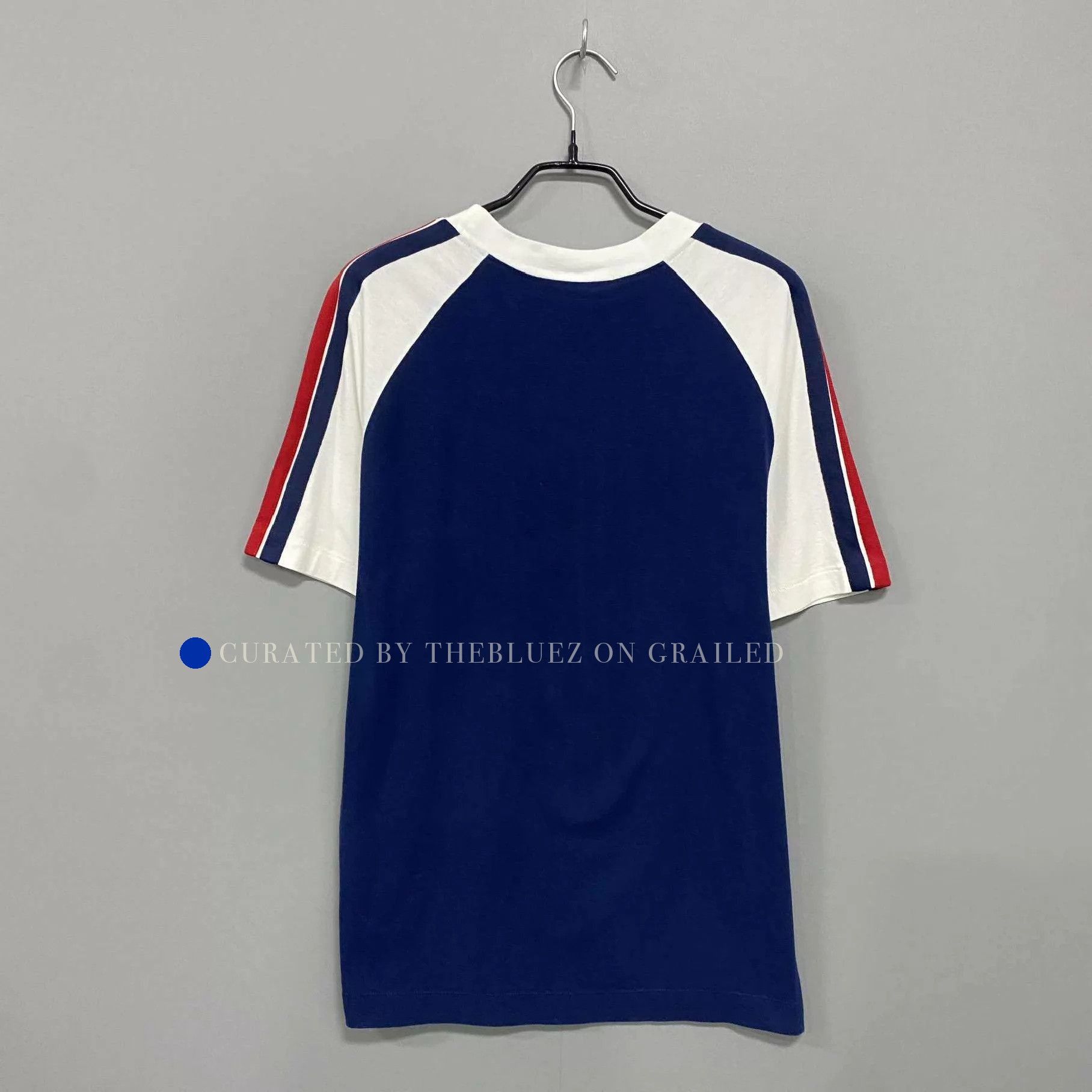 Gucci Blue Short Sleeve Striped Shirt with Logo Size US S / EU 44-46 / 1 - 3 Thumbnail