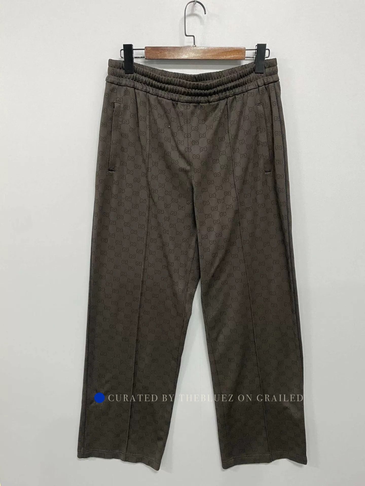 Gucci Black Patterned Casual Pants Size 34 Size US 34 / EU 50 - 3 Thumbnail