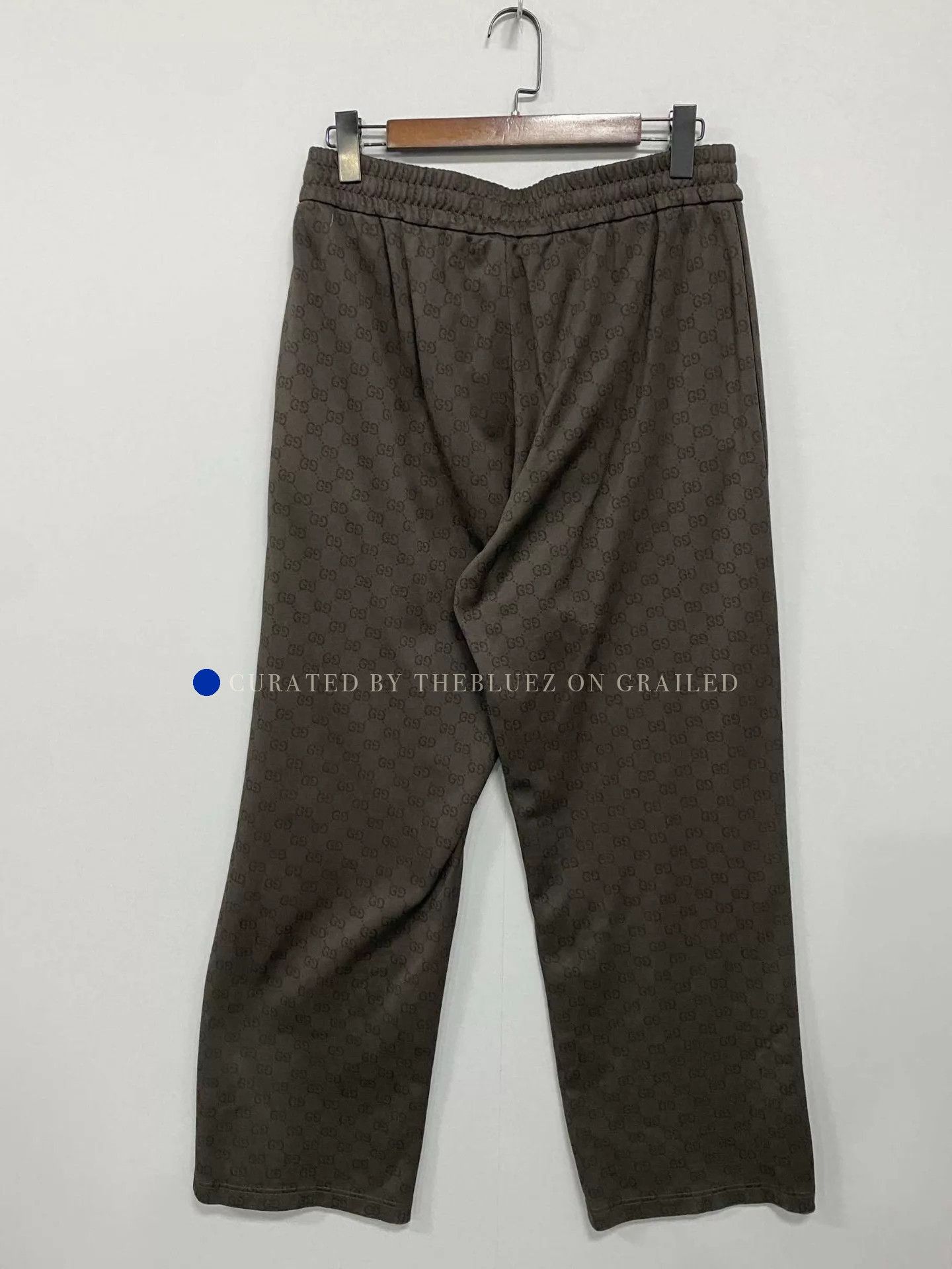 Gucci Black Patterned Casual Pants Size 34 Size US 34 / EU 50 - 2 Thumbnail