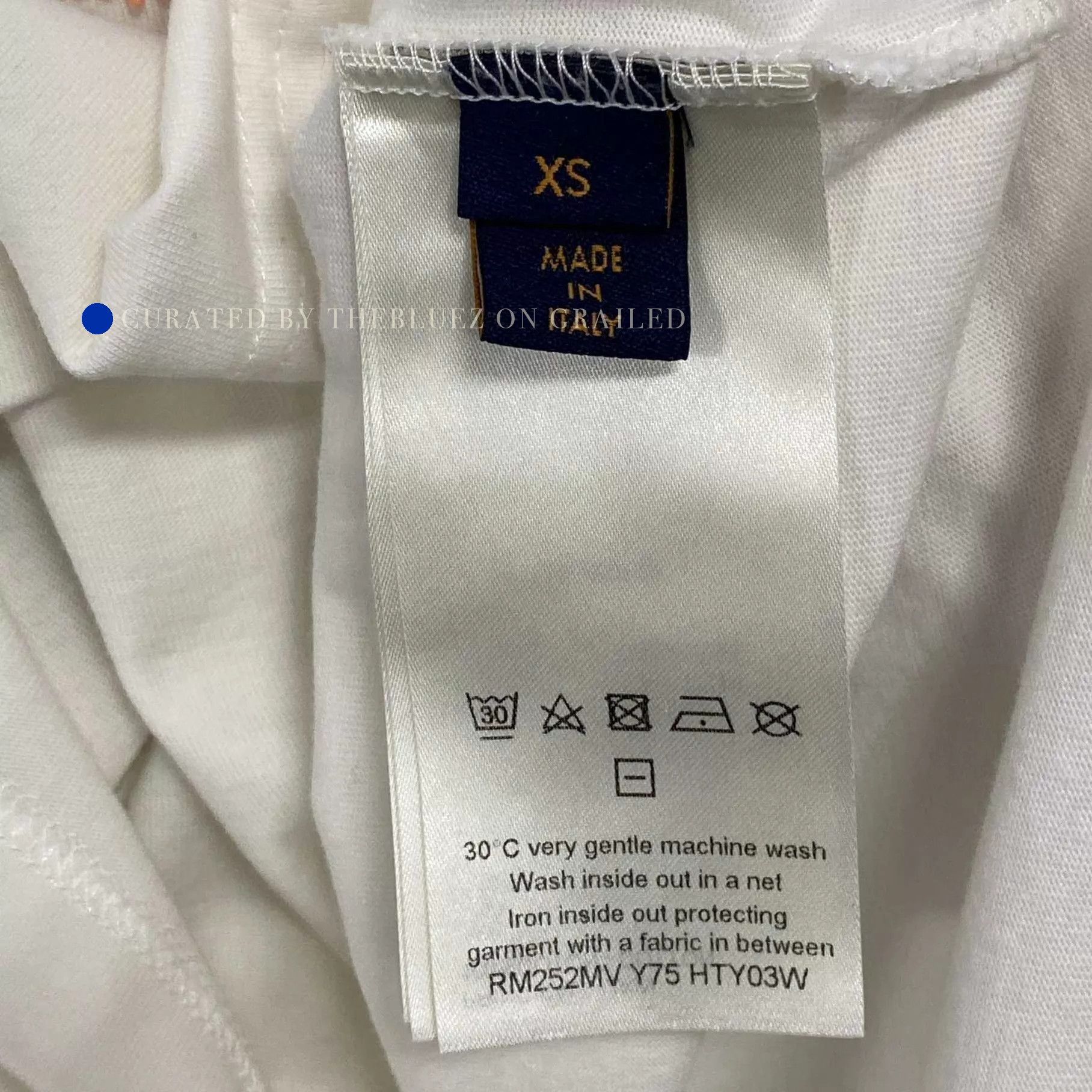 Louis Vuitton White Short Sleeve Graphic T-Shirt XS Size US XS / EU 42 / 0 - 4 Thumbnail