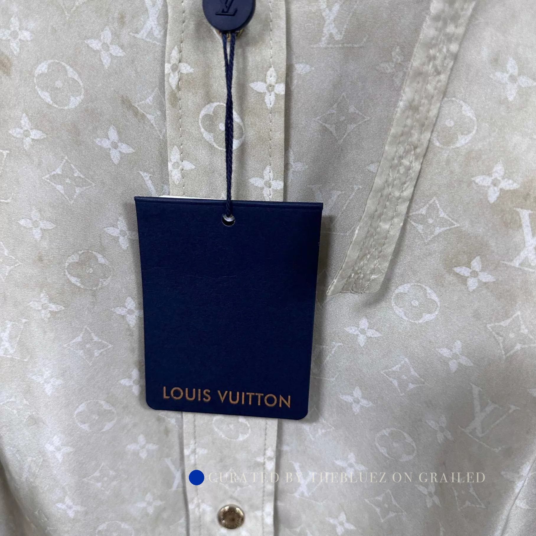 Louis Vuitton Multi Pattern Long Sleeve Button Up Shirt Size US S / EU 44-46 / 1 - 4 Thumbnail