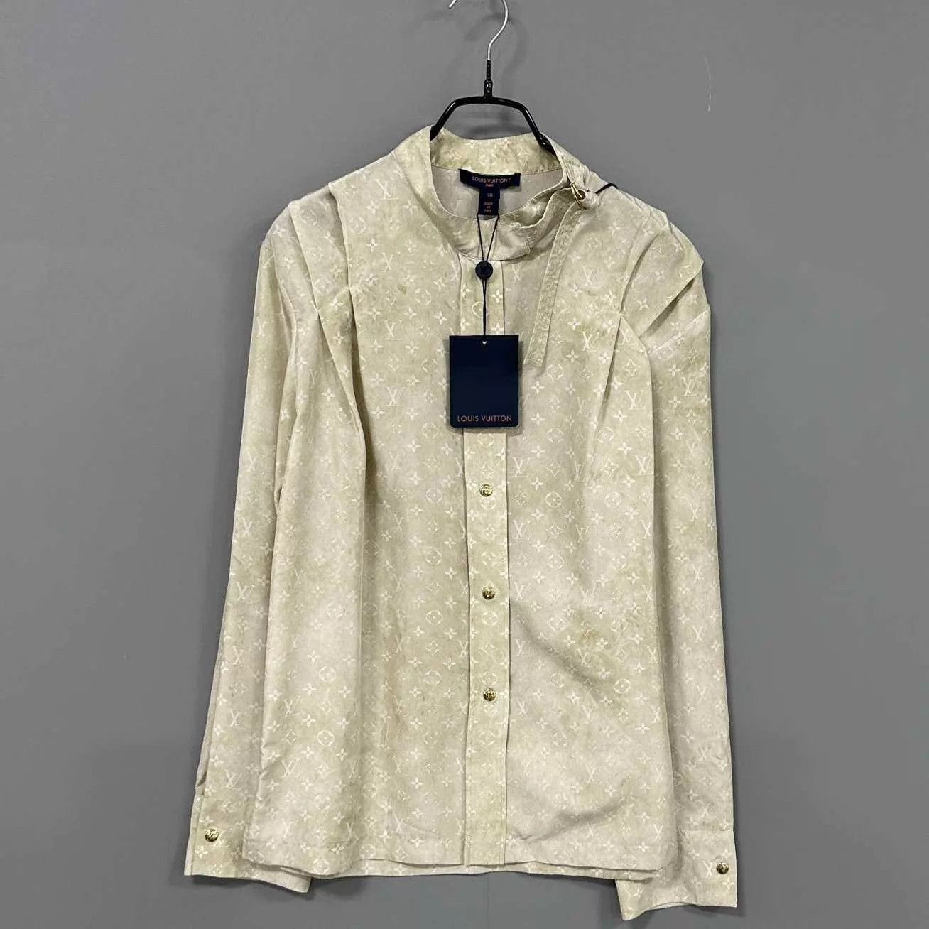 Louis Vuitton Multi Pattern Long Sleeve Button Up Shirt Size US S / EU 44-46 / 1 - 2 Thumbnail