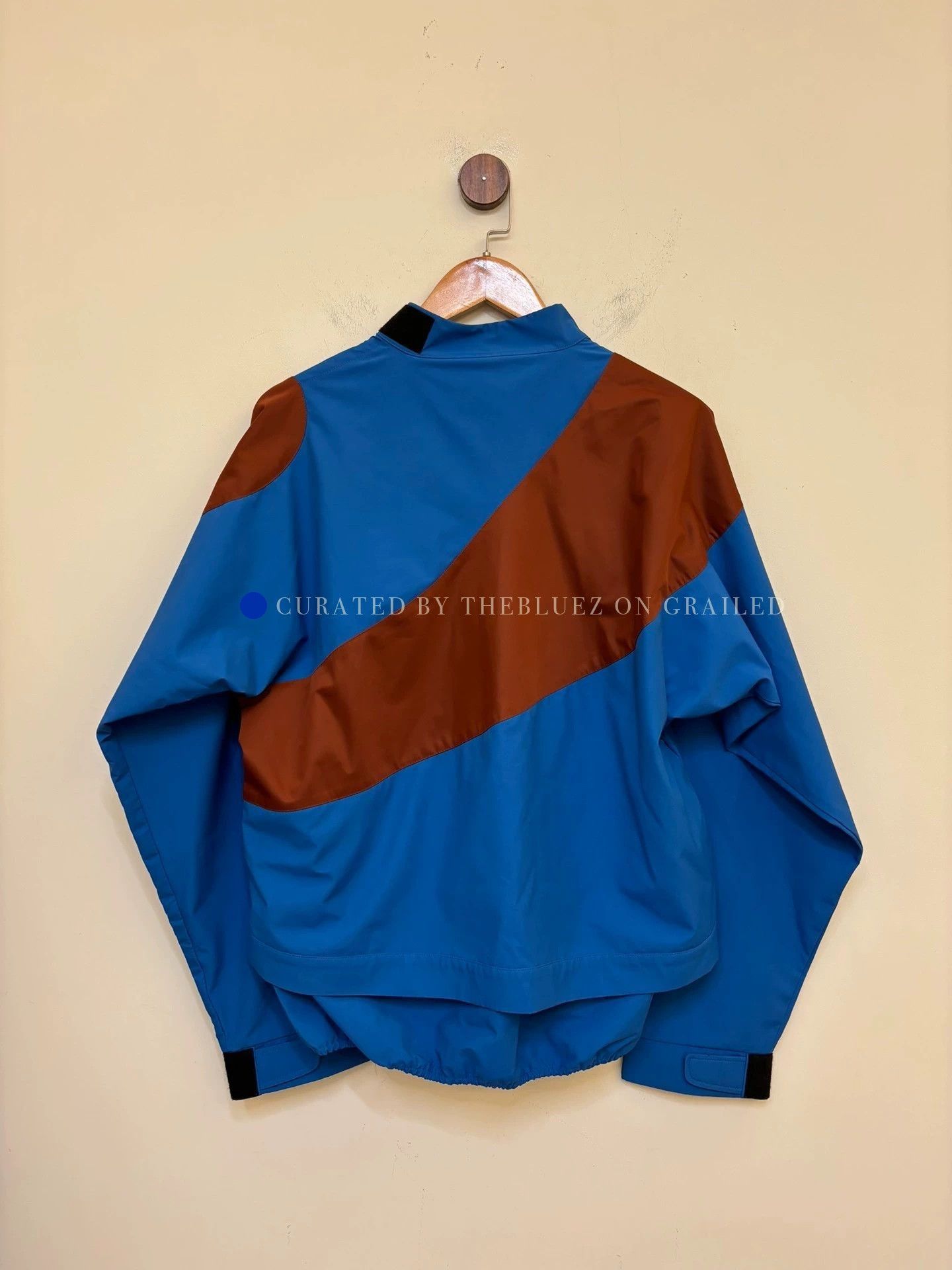 Kiko Kostadinov Blue Color Block Light Jacket Size L Size US L / EU 52-54 / 3 - 6 Thumbnail