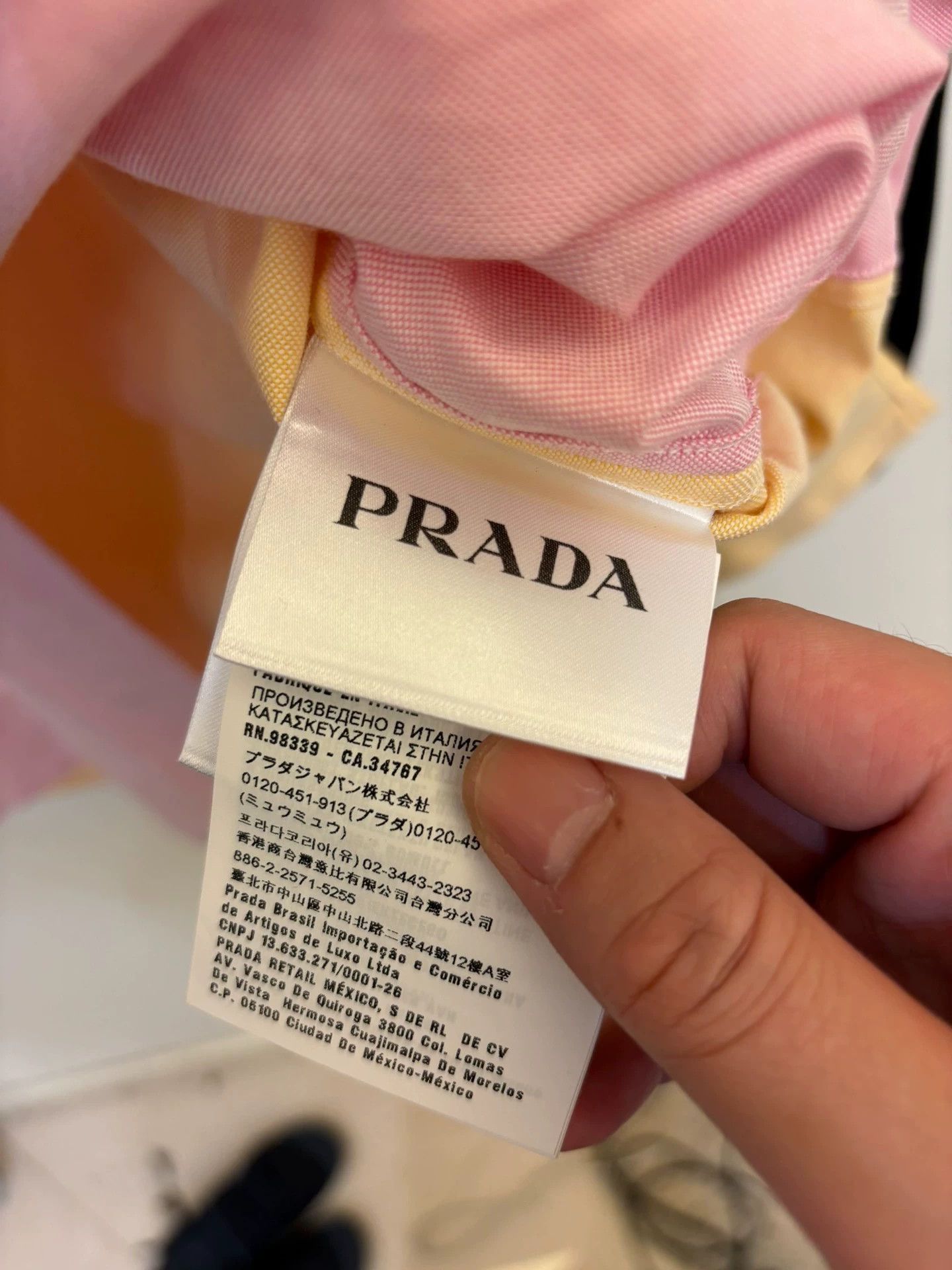 Prada Multi-Color Long Sleeve Button-Up Shirt Size US M / EU 48-50 / 2 - 9 Thumbnail