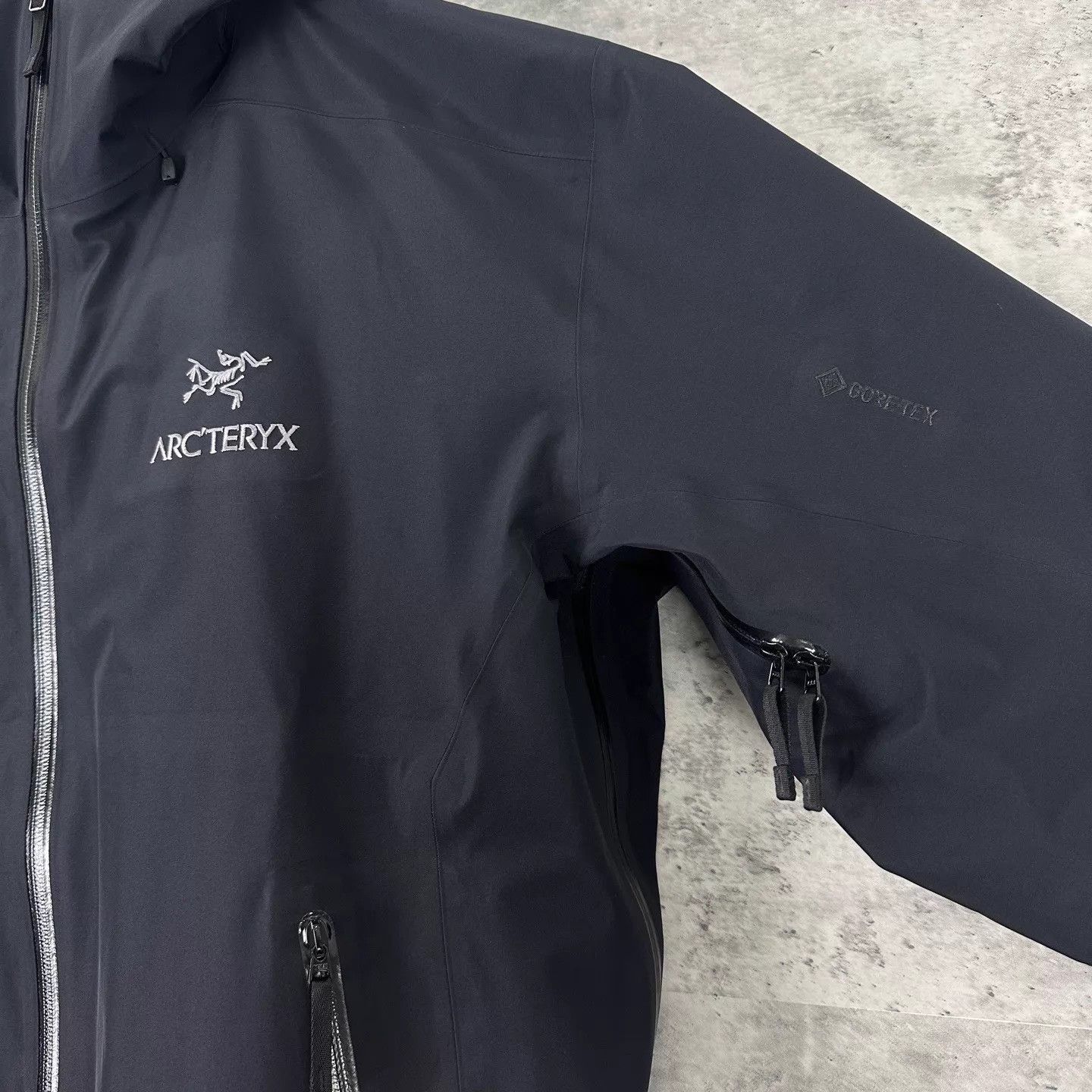 Arc'teryx Black Hooded Zip-Up Jacket XL Size US XL / EU 56 / 4 - 5 Thumbnail