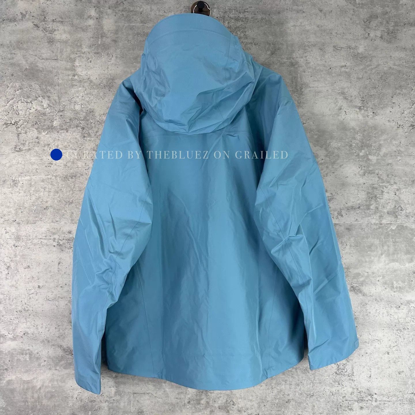 Arc'teryx Blue XL Hooded Raincoat Size US XL / EU 56 / 4 - 2 Thumbnail