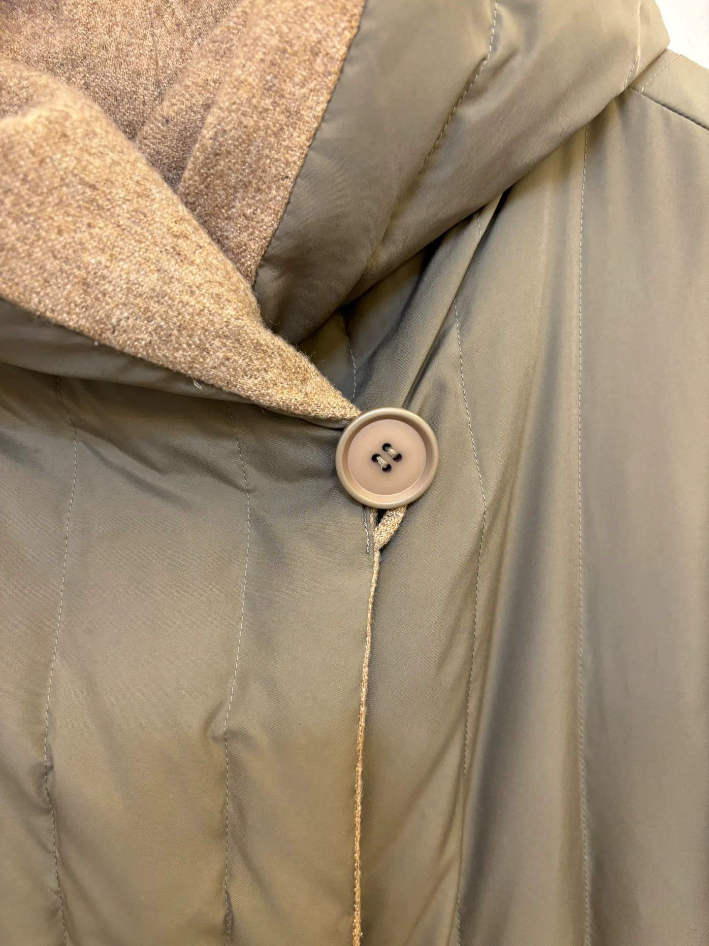Issey Miyake Hooded Multi Color Long Coat Size M Size US M / EU 48-50 / 2 - 4 Thumbnail