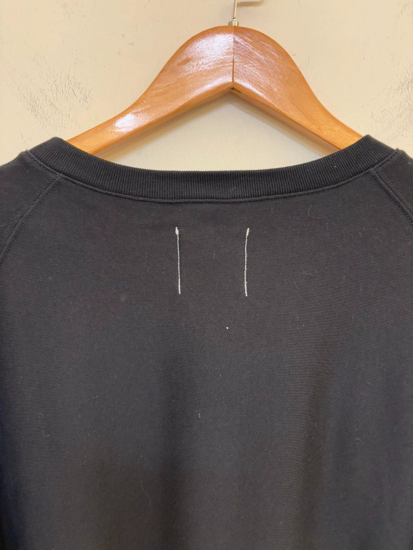 Takahiromiyashita The Soloist. Black Long Sleeve Sweatshirt with Zip Cuffs Size US M / EU 48-50 / 2 - 7 Thumbnail