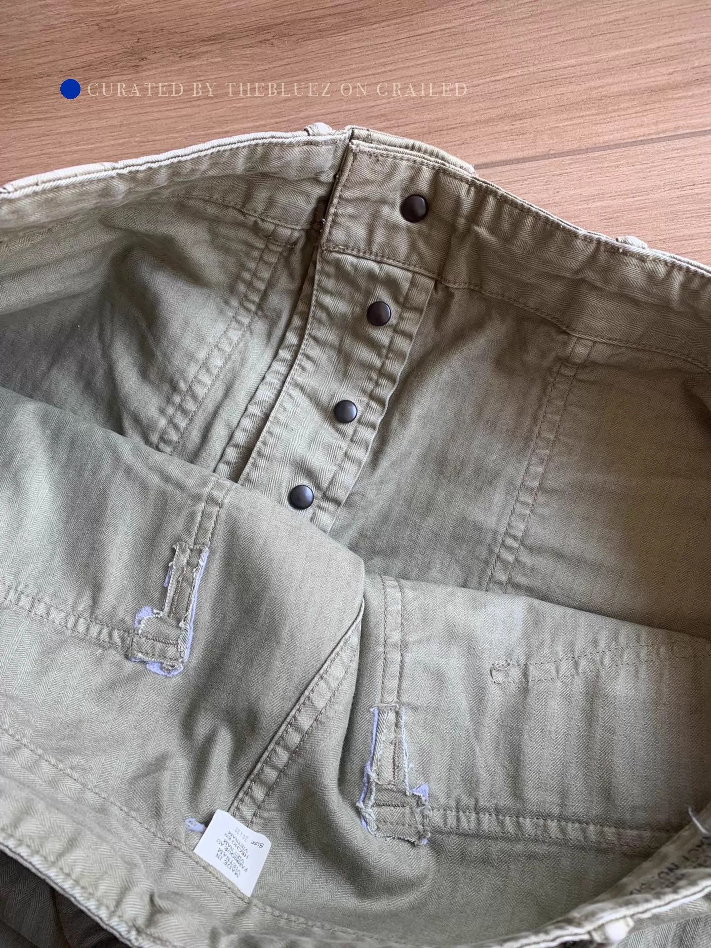 RRL Ralph Lauren Beige Casual Pants Size 34 Size US 34 / EU 50 - 3 Thumbnail