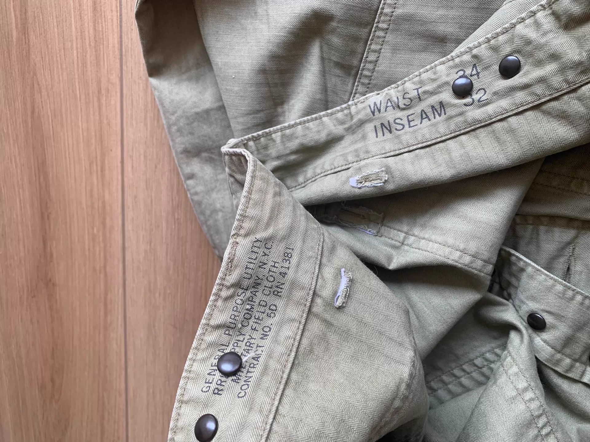 RRL Ralph Lauren Beige Casual Pants Size 34 Size US 34 / EU 50 - 5 Thumbnail