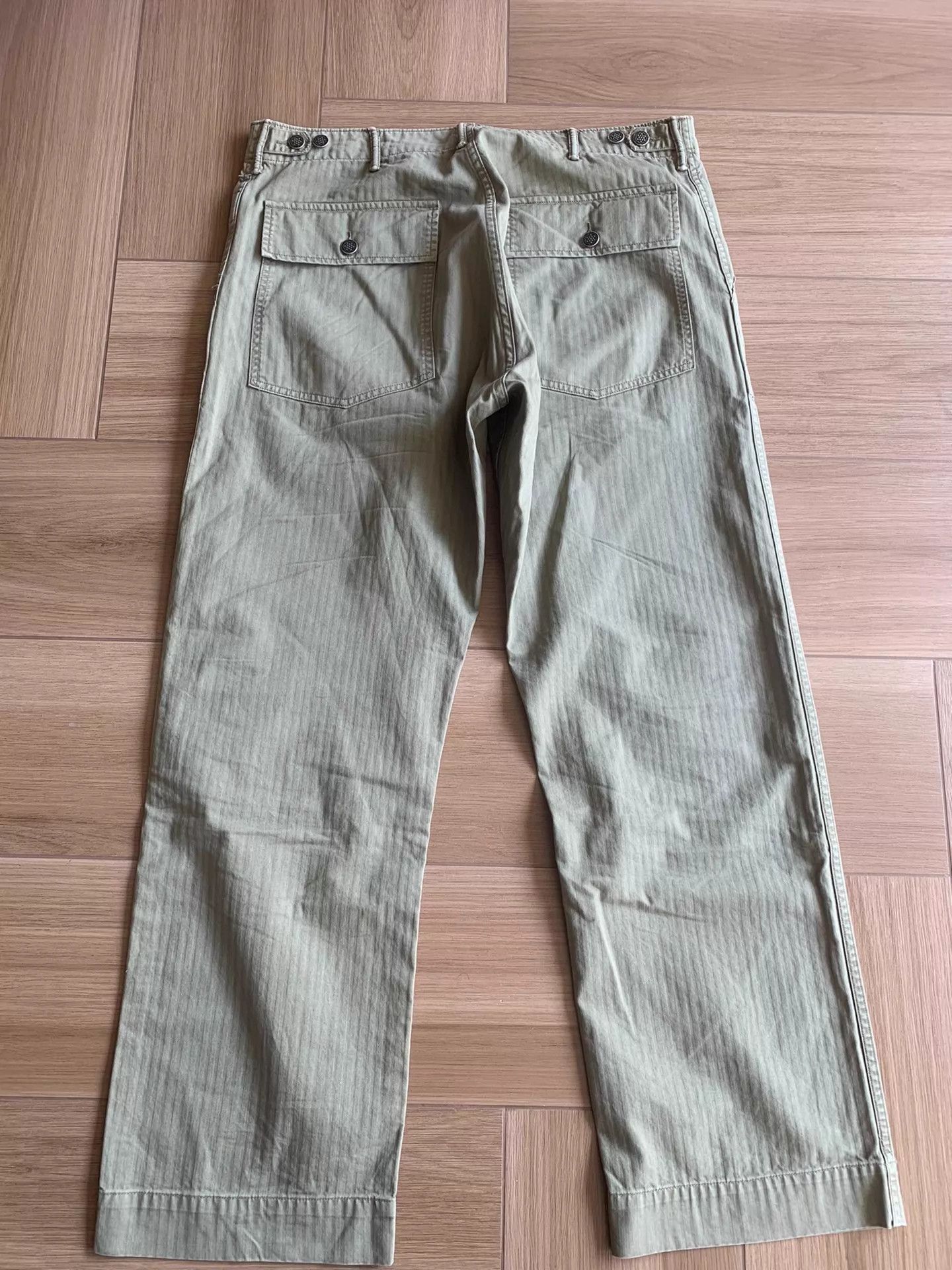 RRL Ralph Lauren Beige Casual Pants Size 34 Size US 34 / EU 50 - 2 Thumbnail