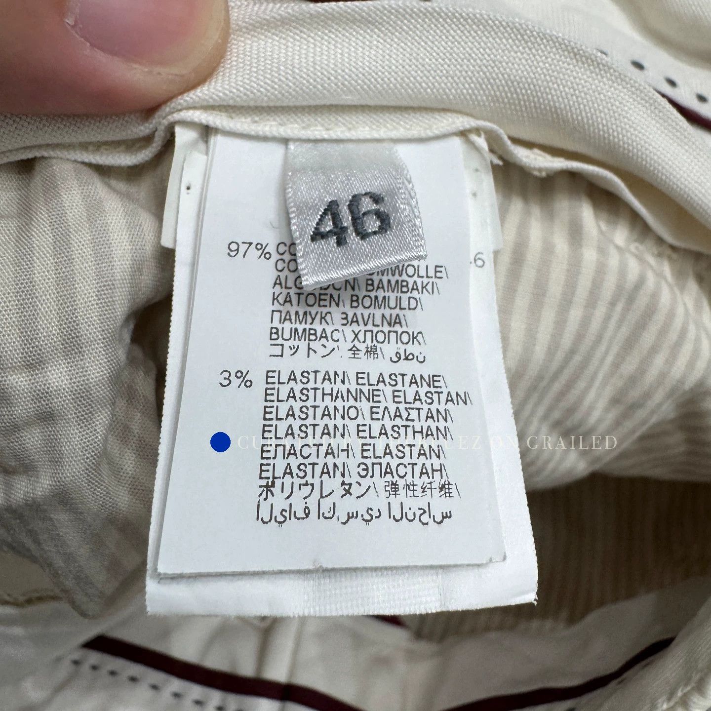 Brunello Cucinelli White Casual Pants Size 30 Size US 30 / EU 46 - 3 Thumbnail