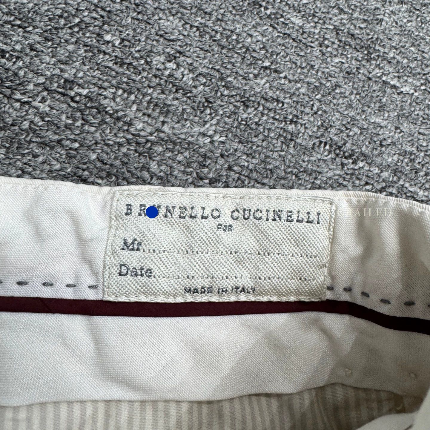 Brunello Cucinelli White Casual Pants Size 30 Size US 30 / EU 46 - 2 Thumbnail