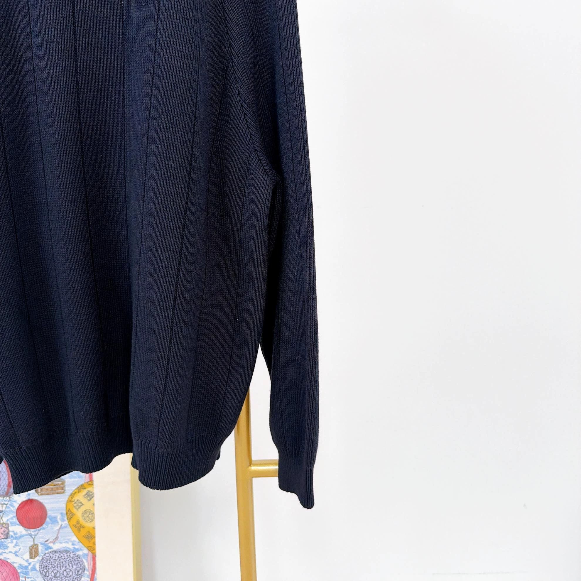 Gucci Blue V-Neck Button Cardigan with Pockets XL Size US XL / EU 56 / 4 - 6 Thumbnail
