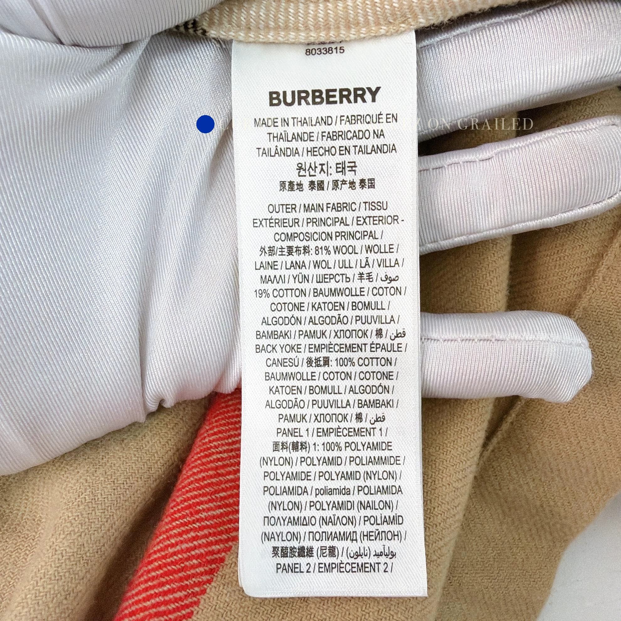 Burberry Checkered Collar Zip-Up Jacket Size US L / EU 52-54 / 3 - 8 Thumbnail