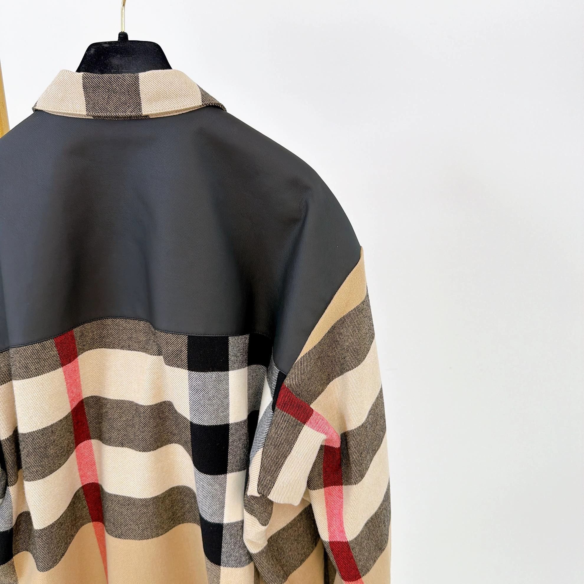 Burberry Checkered Collar Zip-Up Jacket Size US L / EU 52-54 / 3 - 6 Thumbnail