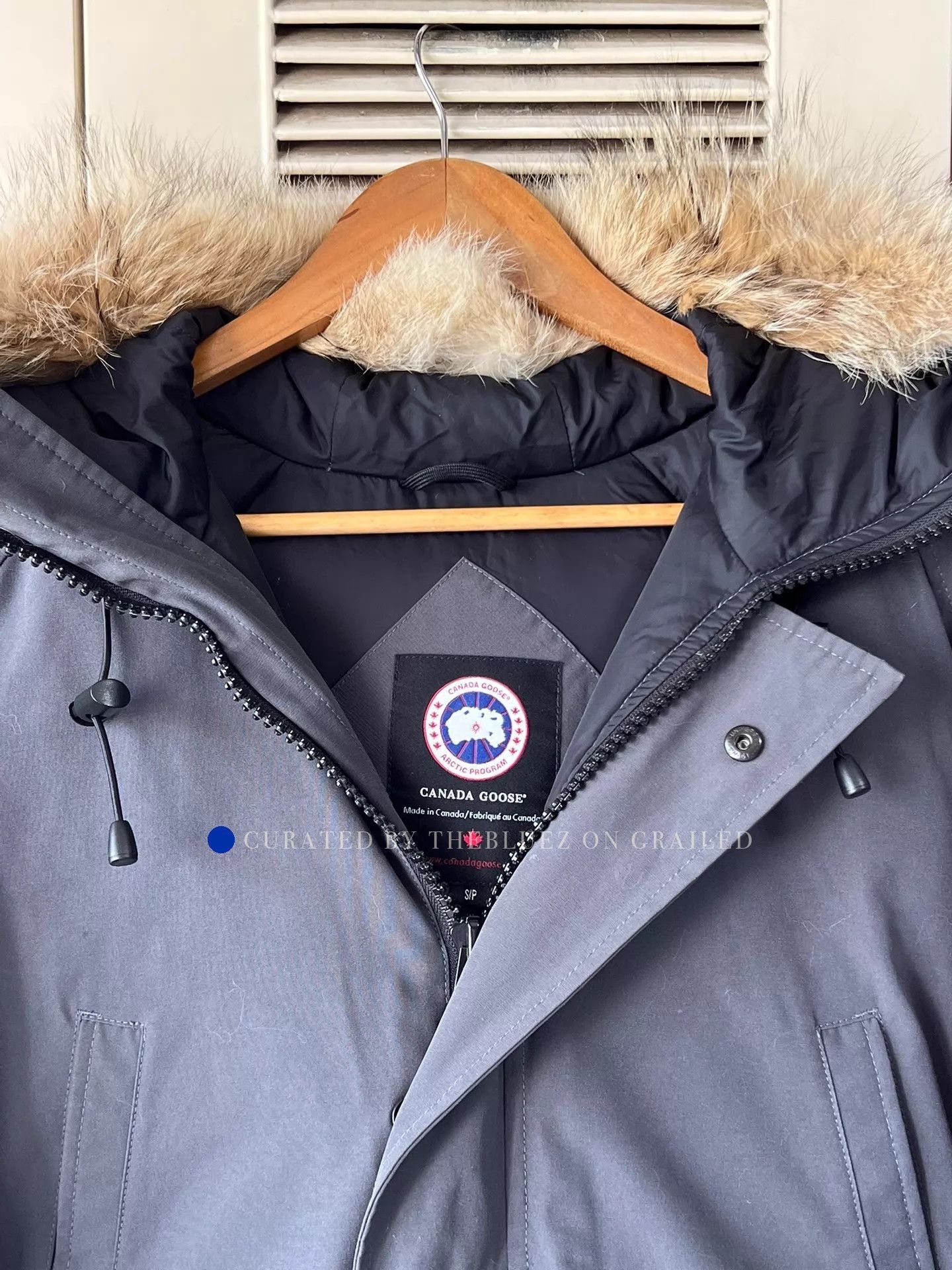 Canada Goose Gray Fur-Hooded Heavy Winter Coat Size S Size US S / EU 44-46 / 1 - 3 Thumbnail