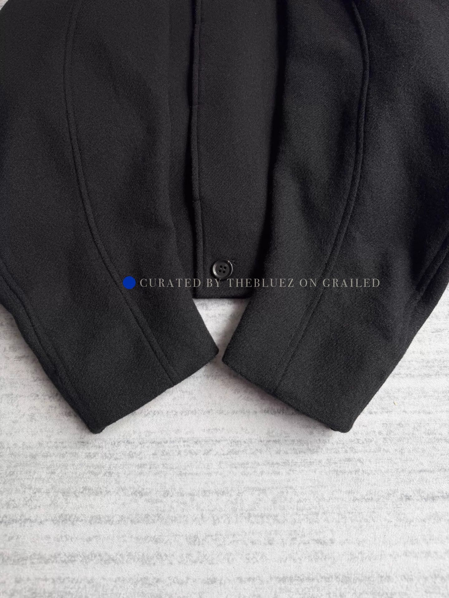 Christopher Nemeth Black Jacket with Gold Floral Embroidery Size US S / EU 44-46 / 1 - 5 Thumbnail