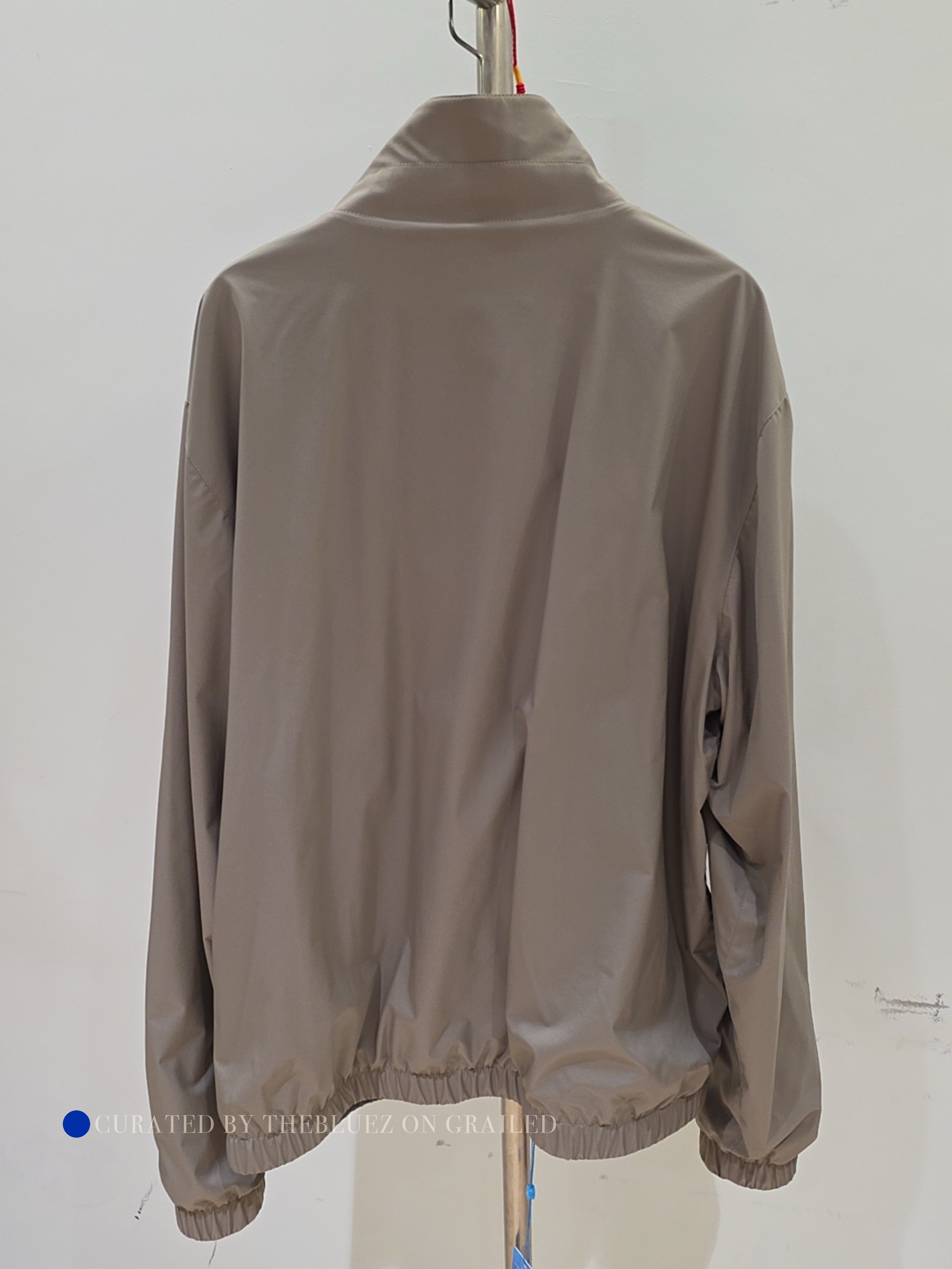 Loro Piana Beige Lightweight Zip-Up Jacket Size L Size US L / EU 52-54 / 3 - 2 Thumbnail