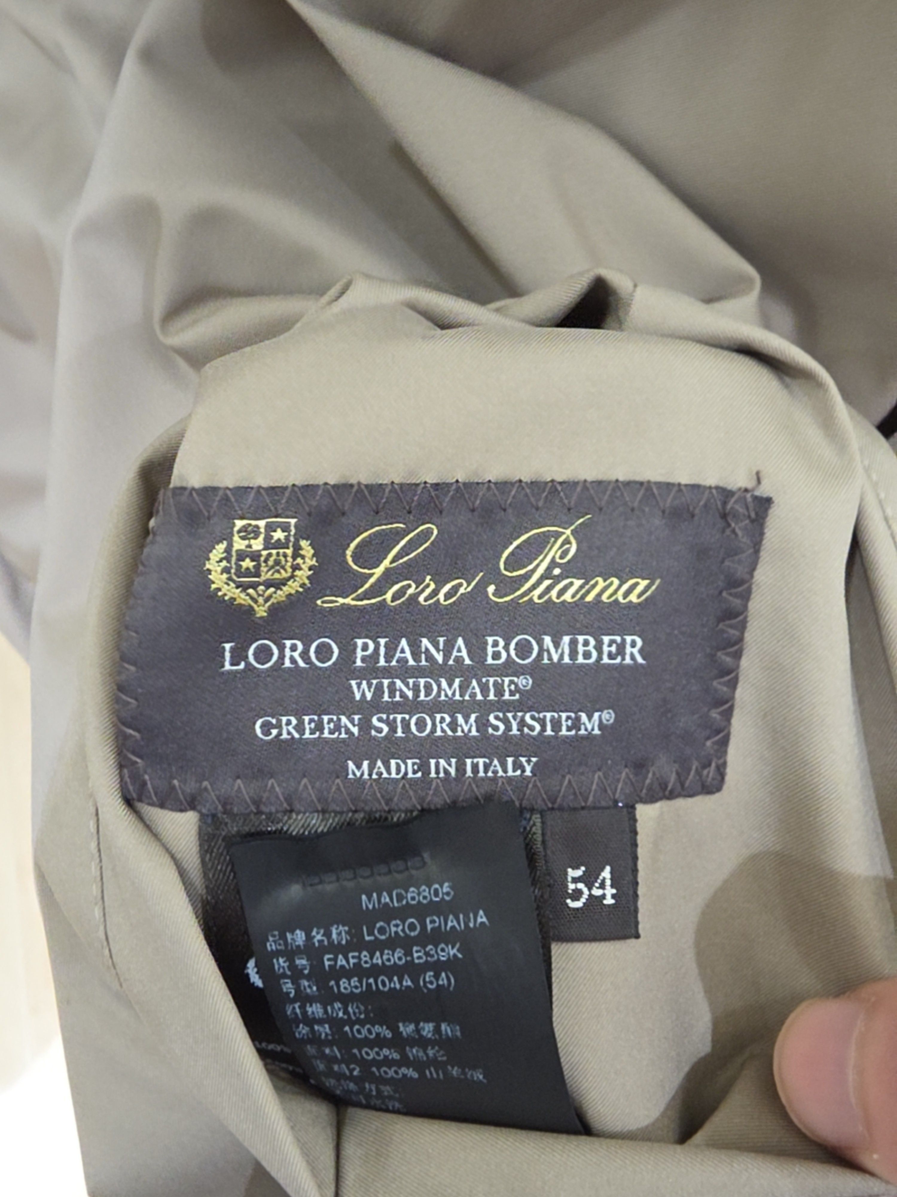 Loro Piana Beige Lightweight Zip-Up Jacket Size L Size US L / EU 52-54 / 3 - 3 Thumbnail