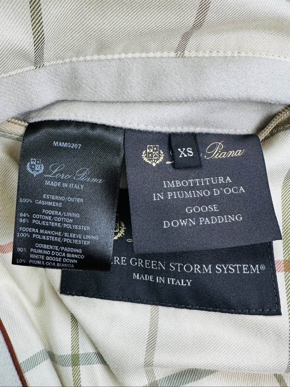 Loro Piana Beige Puffer Jacket with High Collar - XS Size US XS / EU 42 / 0 - 4 Thumbnail