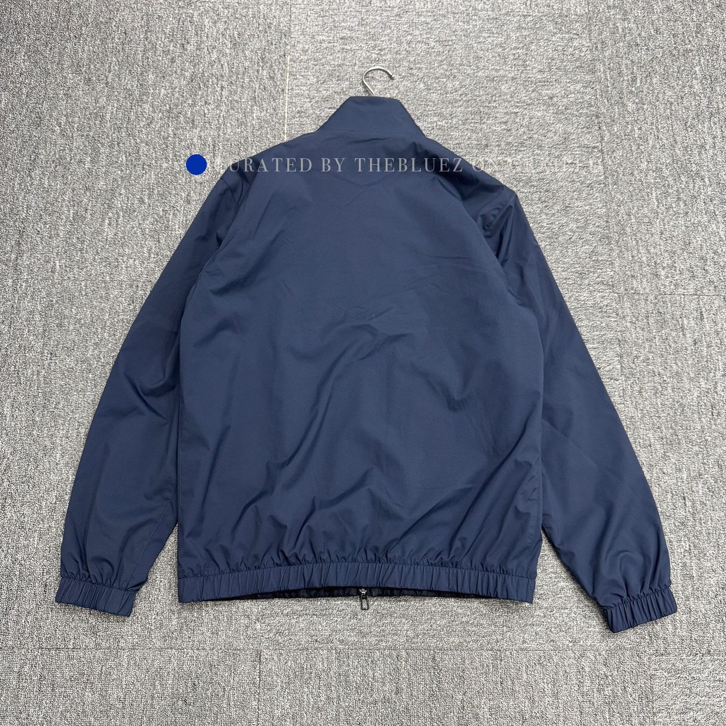 Loro Piana Blue Lightweight Zip-Front Jacket Size M Size US M / EU 48-50 / 2 - 2 Thumbnail