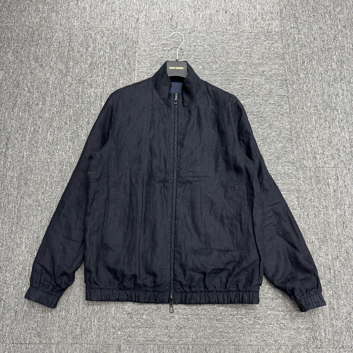 Loro Piana Blue Lightweight Zip-Front Jacket Size M Size US M / EU 48-50 / 2 - 6 Thumbnail
