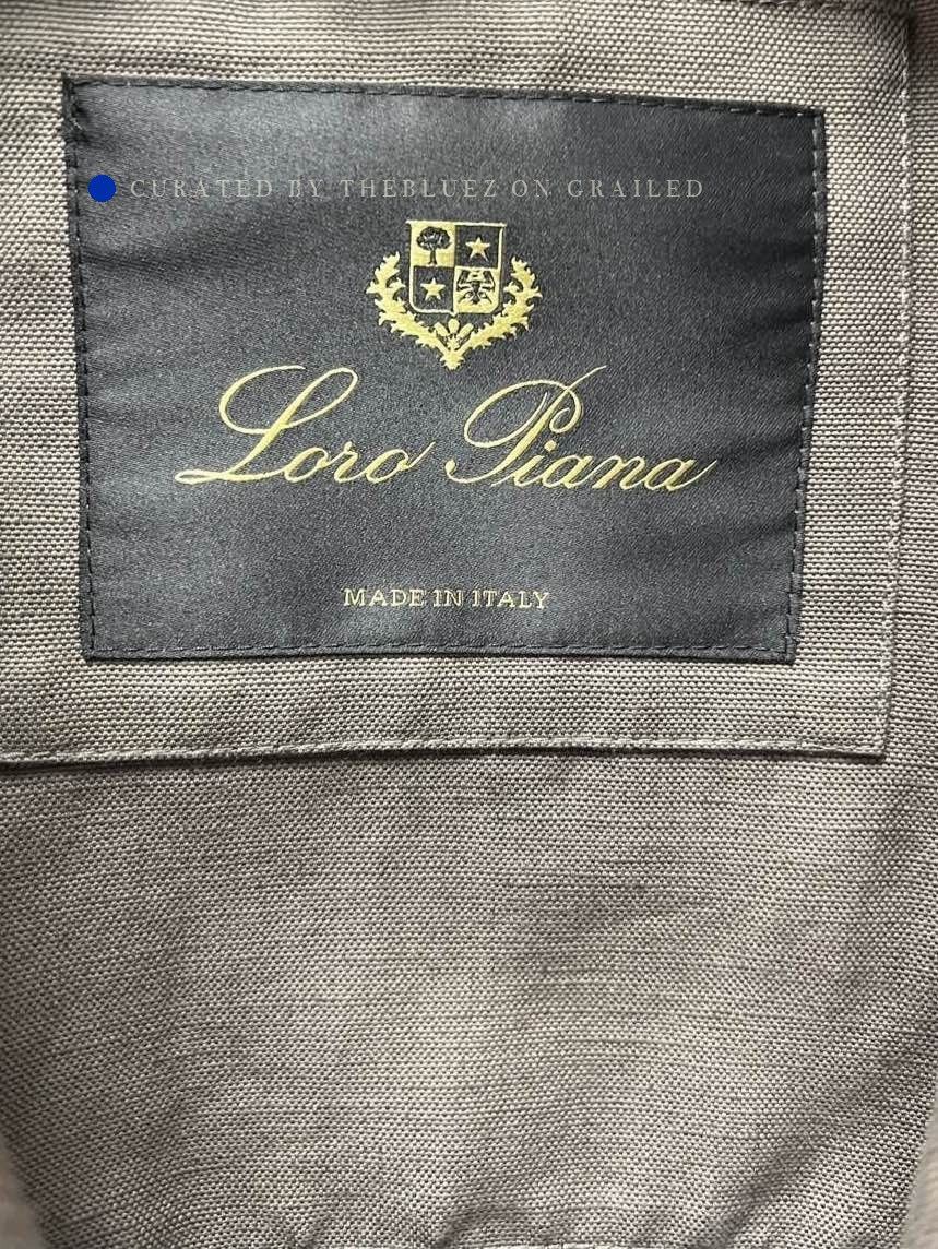 Loro Piana Brown Utility Jacket with Pockets - Size M Size US M / EU 48-50 / 2 - 3 Thumbnail