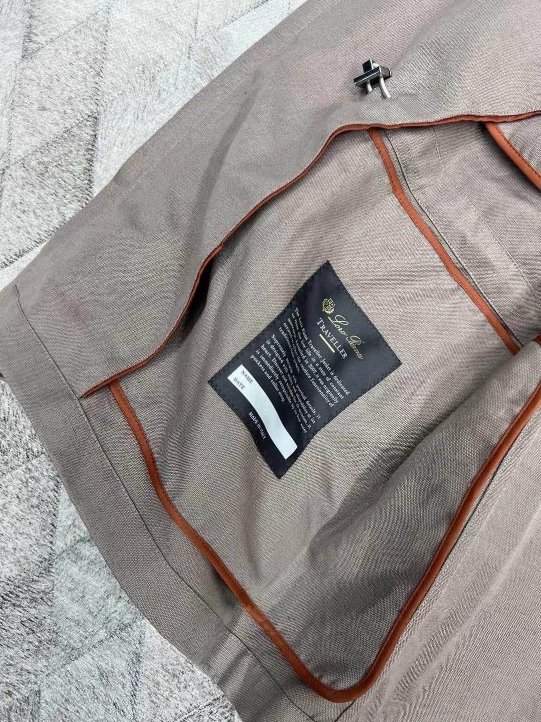 Loro Piana Brown Utility Jacket with Pockets - Size M Size US M / EU 48-50 / 2 - 5 Thumbnail
