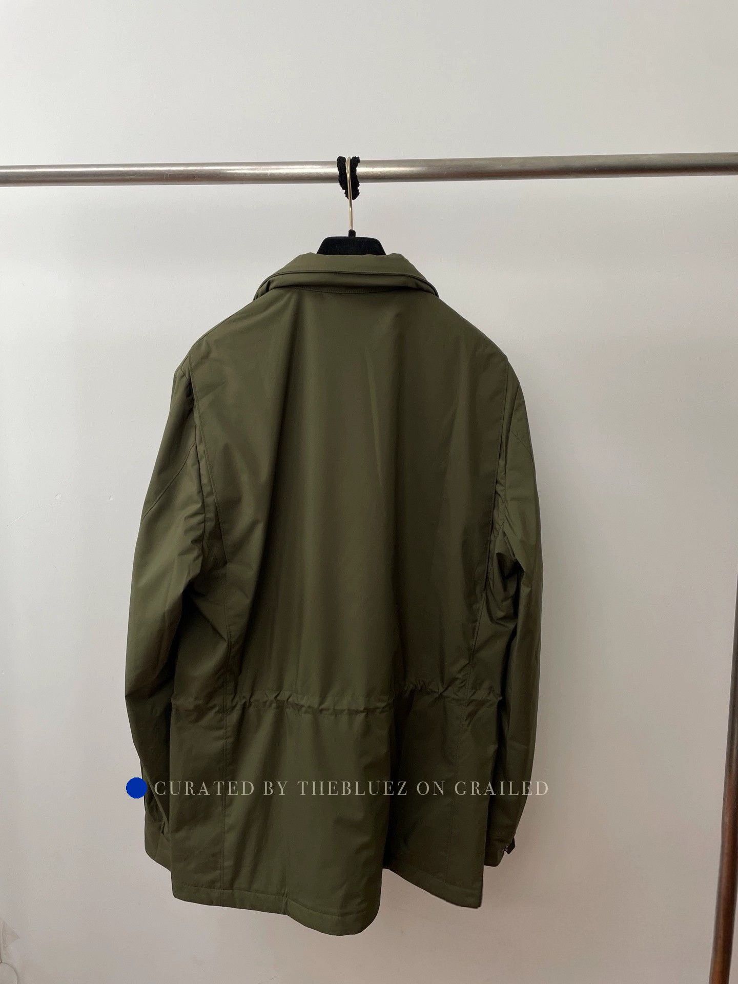 Loro Piana Green Utility Jacket with Multiple Pockets Size US M / EU 48-50 / 2 - 2 Thumbnail