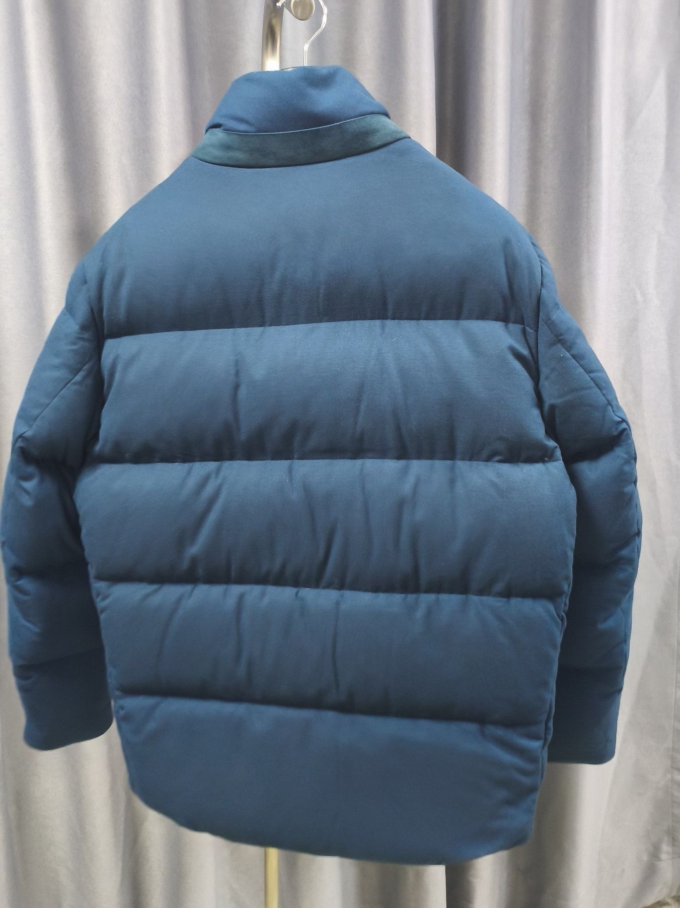 Loro Piana Blue Puffer Jacket Size L Size US L / EU 52-54 / 3 - 2 Thumbnail