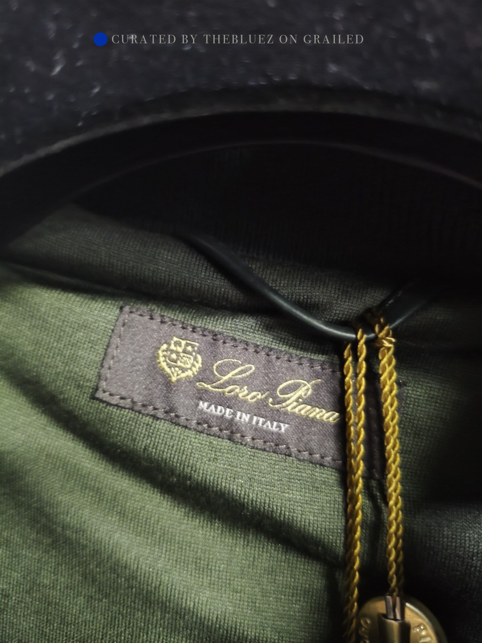 Loro Piana Green Quilted Leather Bomber Jacket Size US M / EU 48-50 / 2 - 3 Thumbnail