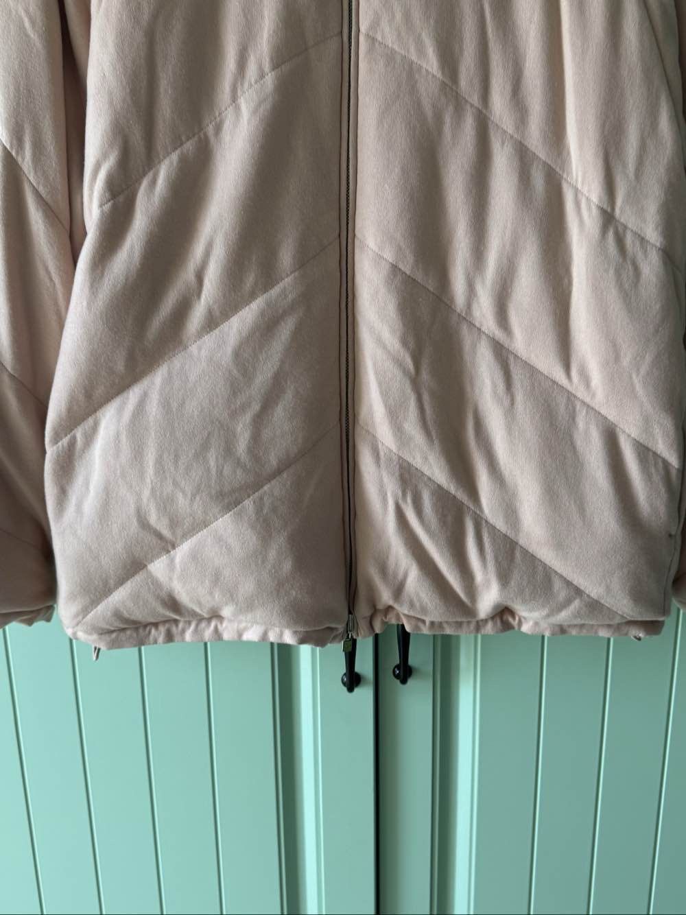 Loro Piana Pink Hooded Quilted Jacket - Size M Size US M / EU 48-50 / 2 - 7 Thumbnail