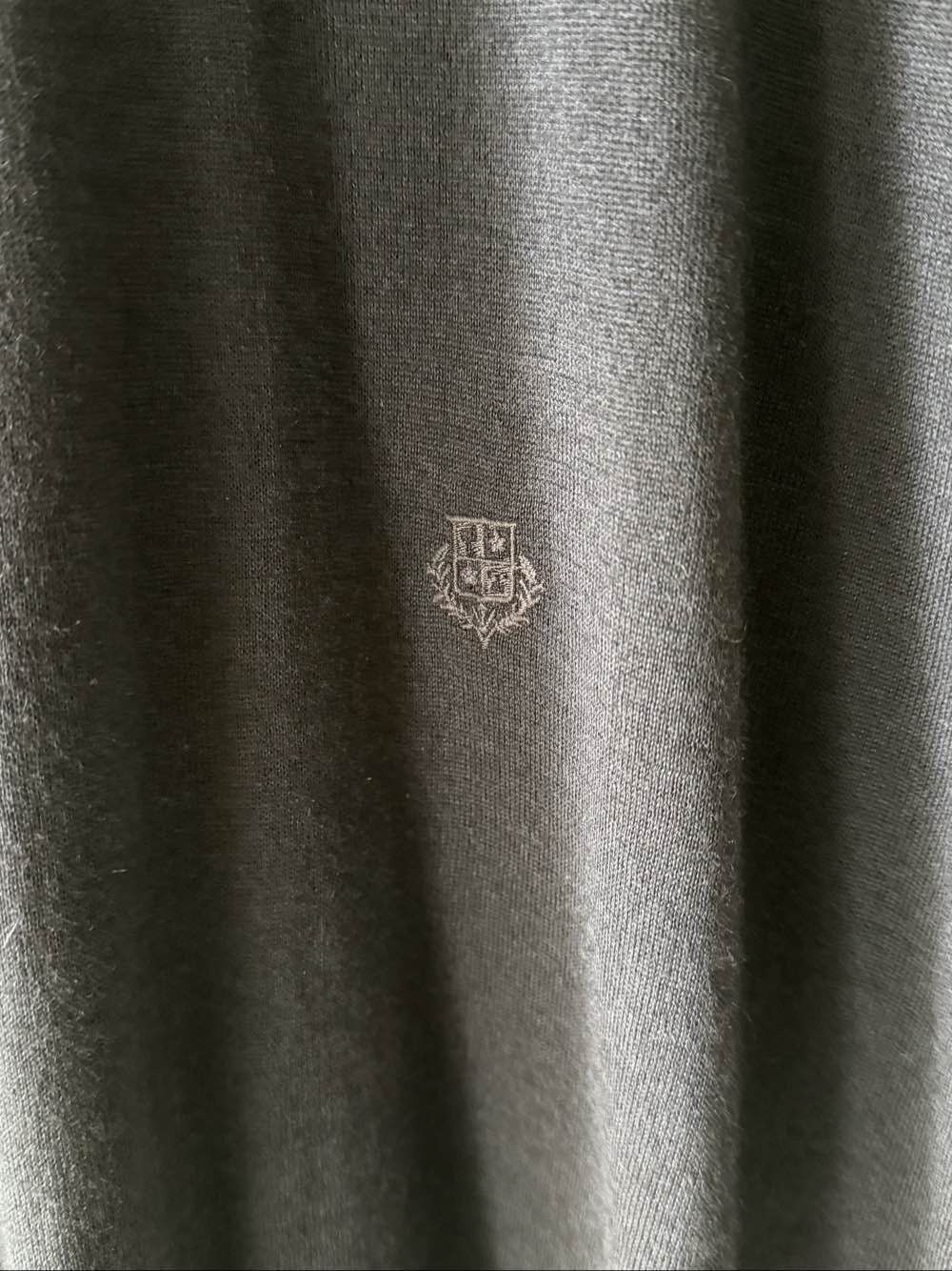 Loro Piana Black Long-Sleeve Crew Neck Sweater - Size M Size US M / EU 48-50 / 2 - 7 Thumbnail