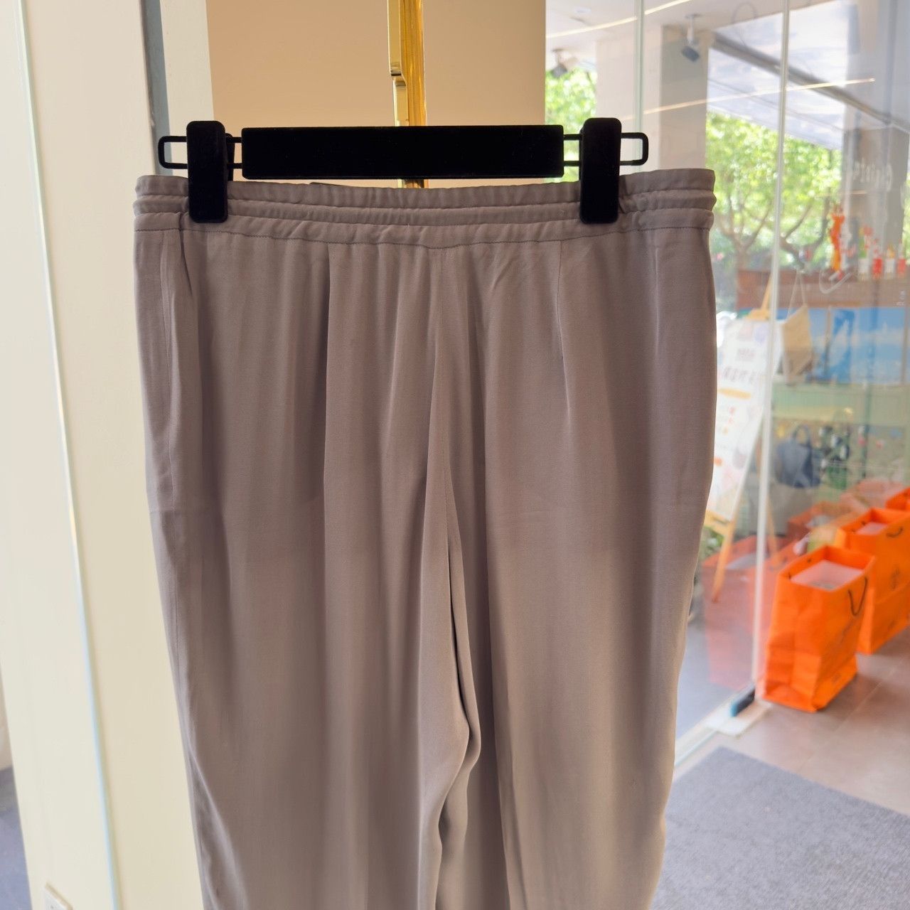 Loro Piana Gray Casual Drawstring Pants Size 26 Size US 26 / EU 42 - 5 Thumbnail