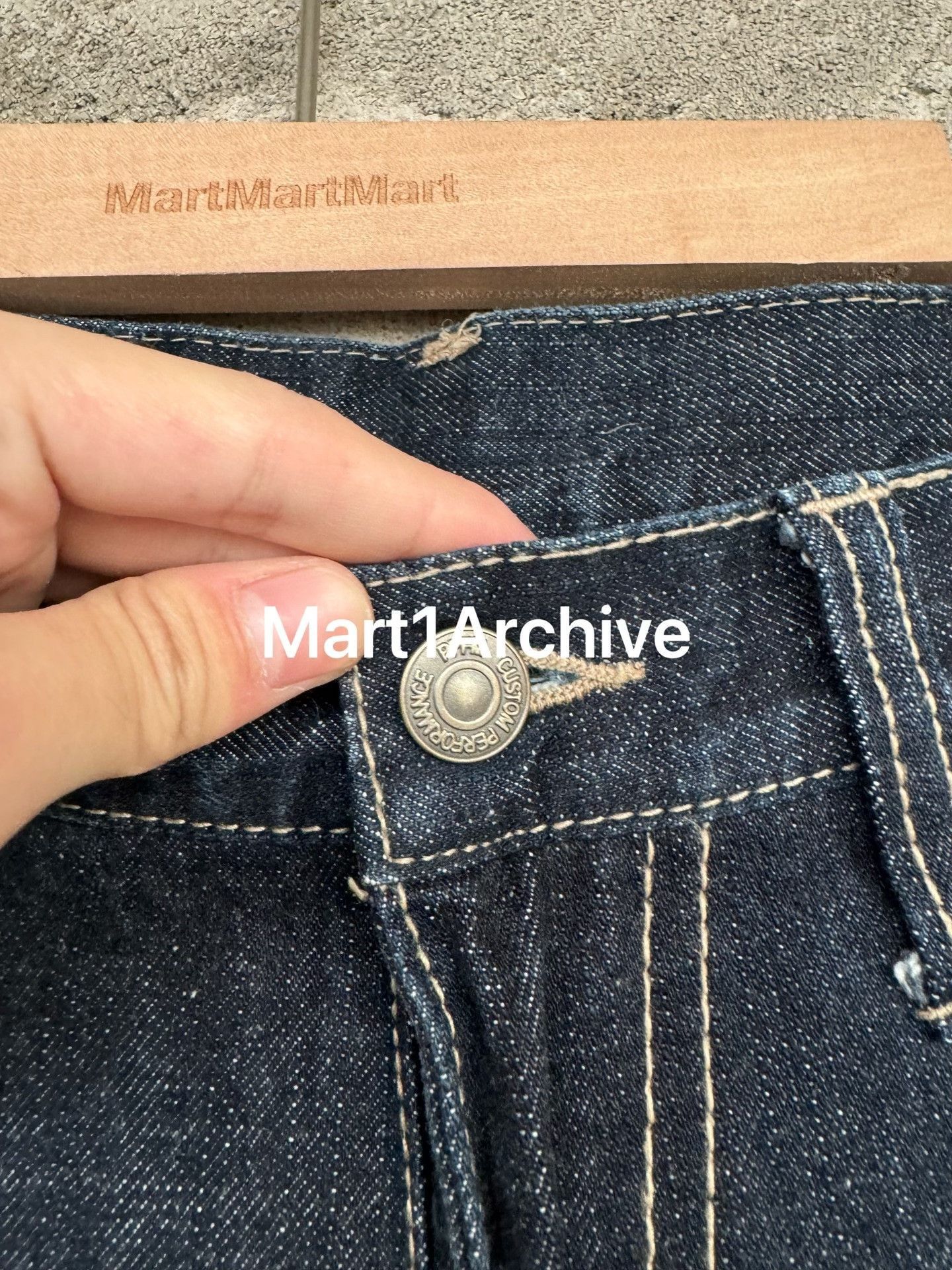 PPFM Blue Denim Jeans with Artwork Size 32 Size US 32 / EU 48 - 6 Thumbnail