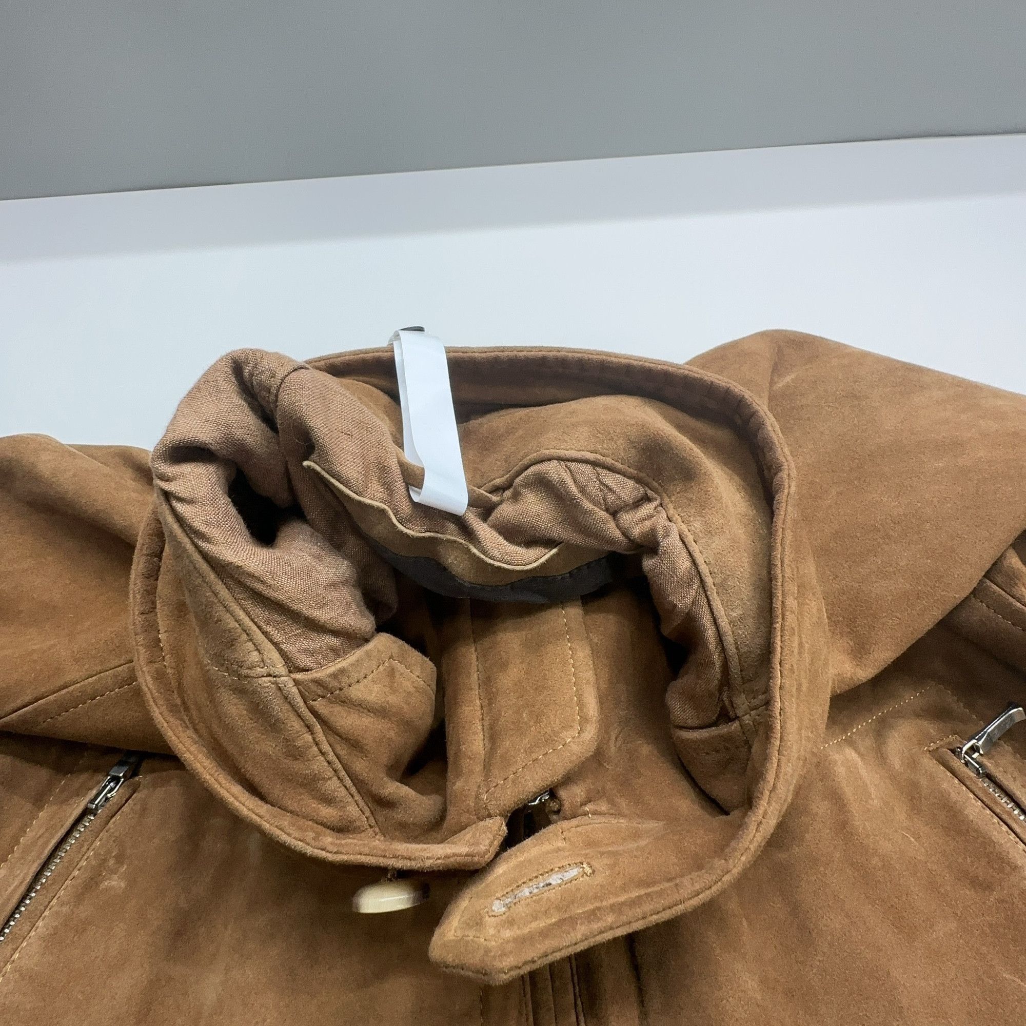 Loro Piana Brown Suede Bomber Jacket Size M Size US M / EU 48-50 / 2 - 7 Thumbnail