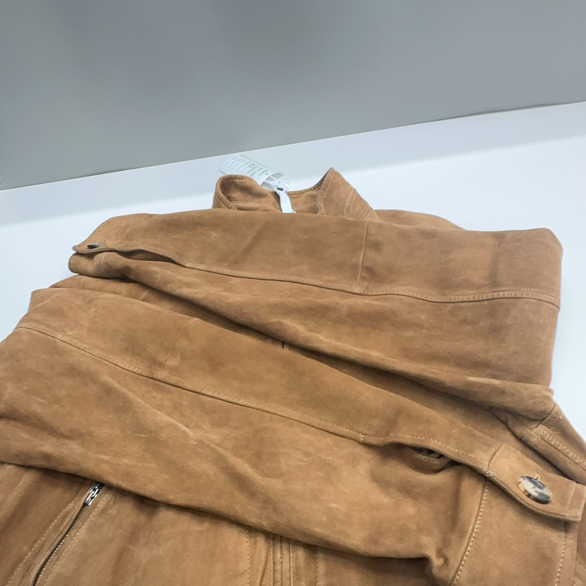 Loro Piana Brown Suede Bomber Jacket Size M Size US M / EU 48-50 / 2 - 10 Thumbnail