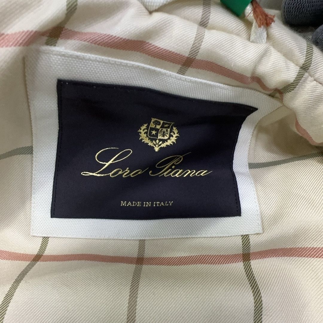 Loro Piana White Hooded Zip-Up Jacket Size L Size US L / EU 52-54 / 3 - 3 Thumbnail