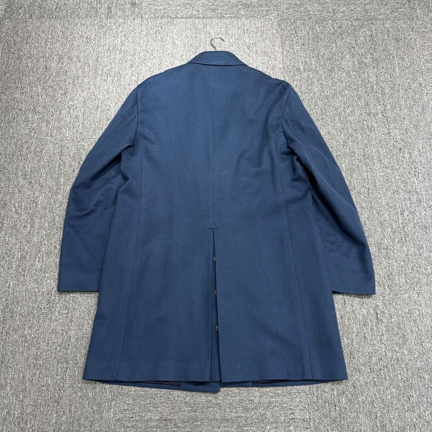 Loro Piana Blue Formal Long Coat Size XXL Size US XXL / EU 58 / 5 - 2 Thumbnail