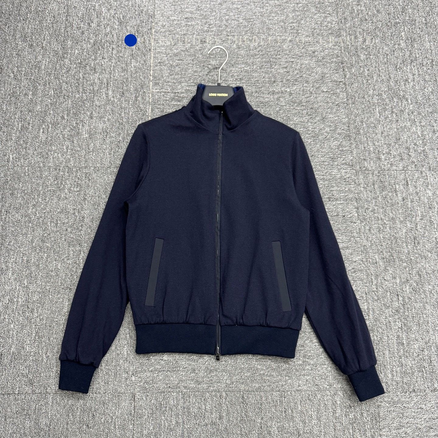 Loro Piana Blue Lightweight Zip-Up Jacket Size S Size US S / EU 44-46 / 1 - 7 Thumbnail