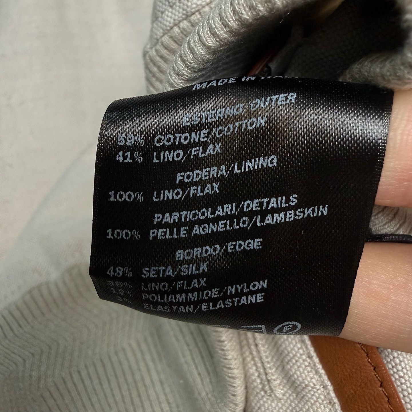 Loro Piana Beige Lightweight Casual Jacket - XL Size US XL / EU 56 / 4 - 4 Thumbnail