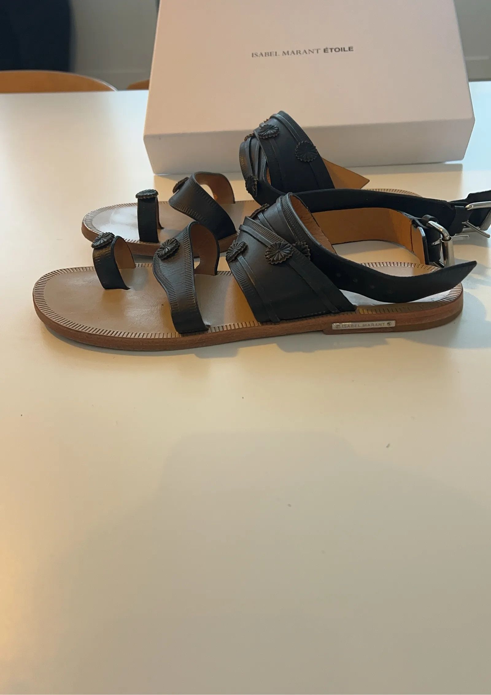 Isabel Marant Isabel Marant Etoile Gladiatorsandaler Sandals Size US 10 / IT 40 - 5 Thumbnail