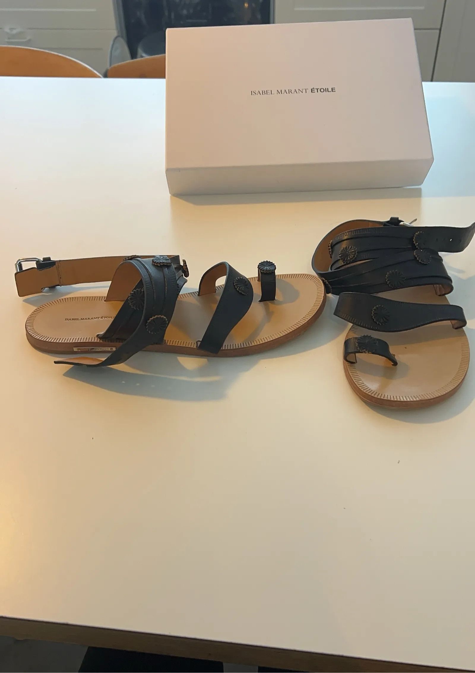 Isabel Marant Isabel Marant Etoile Gladiatorsandaler Sandals Size US 10 / IT 40 - 3 Thumbnail
