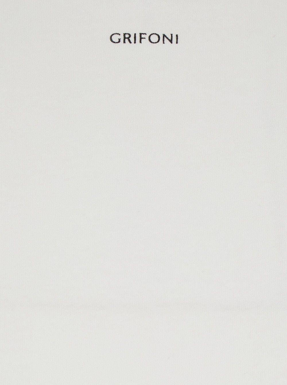 Grifoni White T-Shirt with Round Neck and Short Sleeves for Women Size S / US 4 / IT 40 - 3 Thumbnail